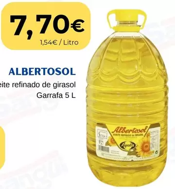 Albertosol - Aceite Refinado De Girasol Garrafa
