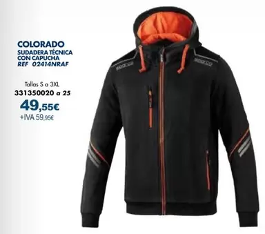 Colorado - Sudadera Térmica Con Capucha
