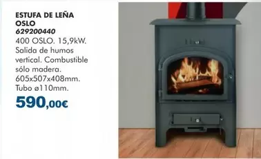 Estufa De Leña Oslo 629200440