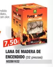 Fuegonet - Lana De Madera De Encendido