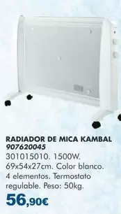 Radiador De Mica Kambal 907620045