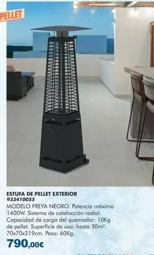 Estufa De Pellet Exterior 934140055