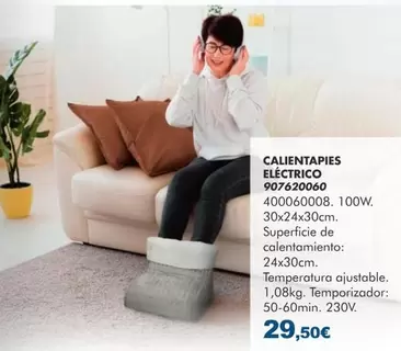 Calientapies Eléctrico 907620060