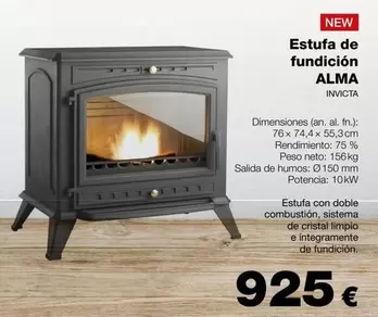 Estufa De Fundicion Alma