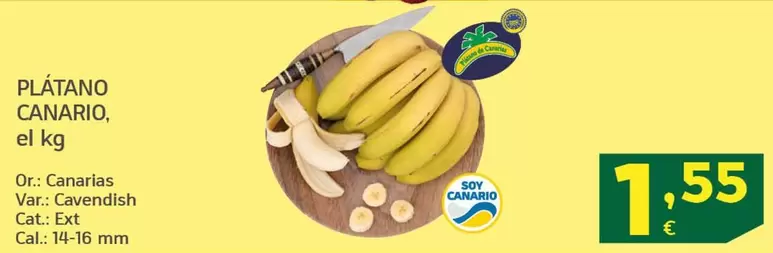 Plátano Canario