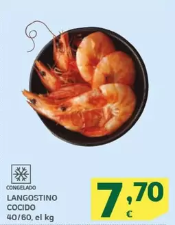 Langostino Cocido