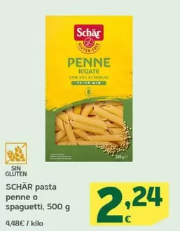 Schär - Pasta Penne O Spaguetti