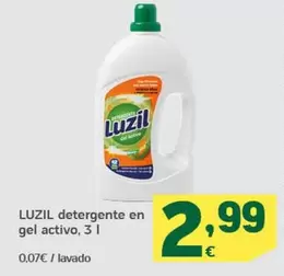 Luzil - Detergente En Gel Activo