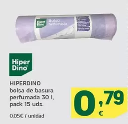 Hiperdino - Bolsa De Basura Perfumada