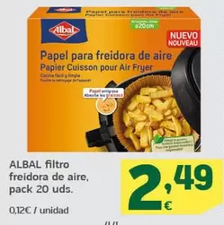 Albal - Filtro Freidora De Aire
