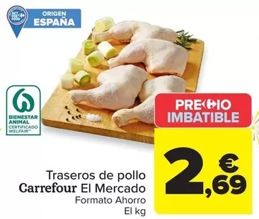 Carrefour El Mercado - Traseros De Pollo 
