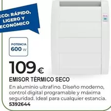 Emisor Termico Seco