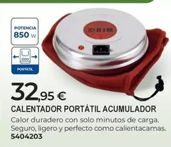 Calentador Portátil Acumulador