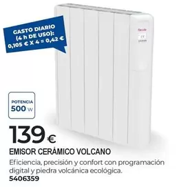 Emisor Ceramico Volcano