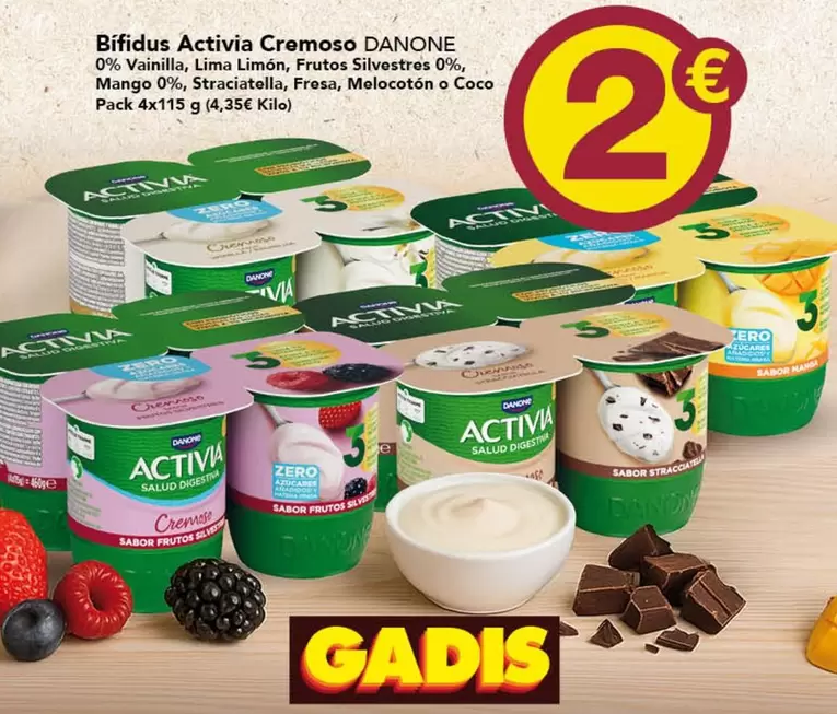 Danone - Bifidus Activia Cremoso