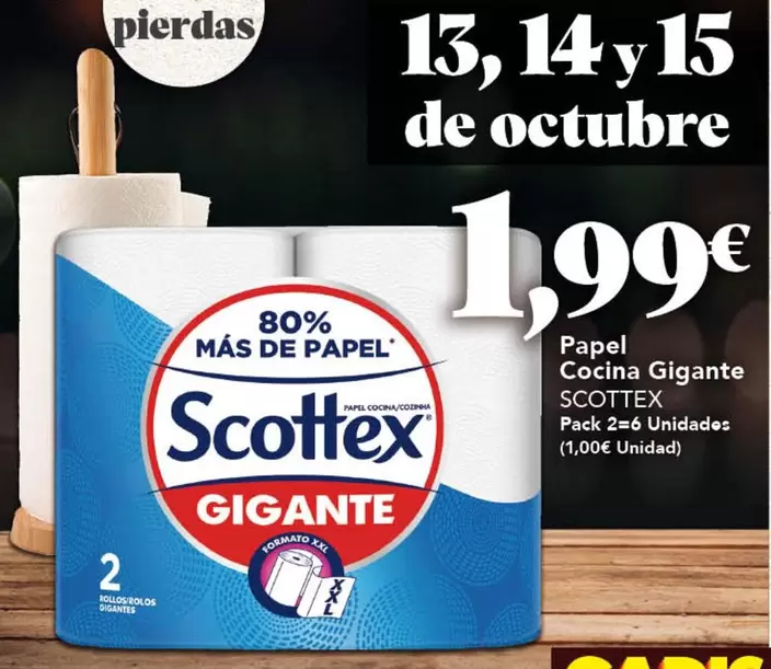 Scottex - Papel Cocina Gigante