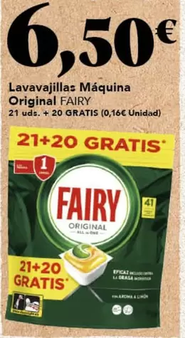 Fairy - Lavavajillas Máquina Original