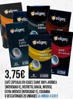Ifa Eliges - Cafe Capsulas