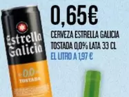 Estrella Galicia - Cerveza Tostada 0.0% Lata