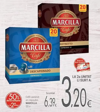Marcilla - Cafe Varietat En Capsulas