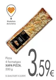 Pizza 4 Formatges Xapa Pizza