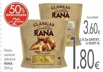 Rana - Pasta Varietat Classica