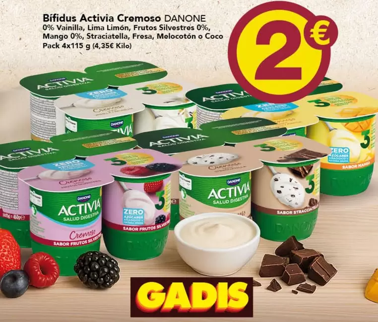 Danone - Bifidus Activia Cremoso