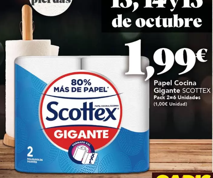Scottex - Papel Cocina Gigante