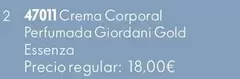 47011 Crema Corporal Perfumada Giordani Gold Essenza