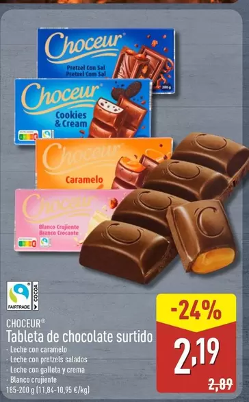 Choceur - Tableta De Chocolate Surtido