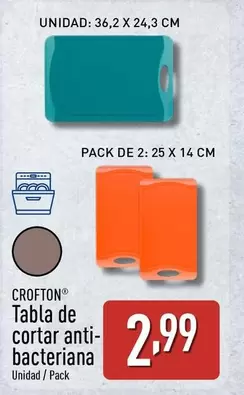 Crofton - Tabla De Cortar Antibacteriana