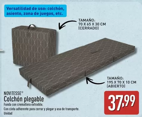 Novitesse - Colchon Plegable