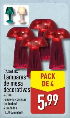 Casalux - Lámparas De Mesa Decorativas