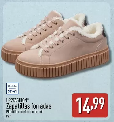 Up2fashion - Zapatillas Forradas