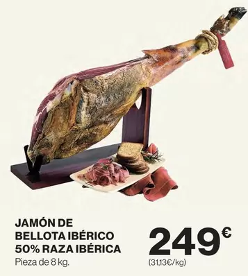 Bellota - Jamón De  Ibérico 50% Raza Ibérica