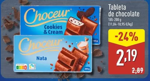 Choceur - Tableta De Chocolate