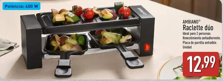 Ambiano - Raclette Dúo