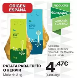 El Corte Inglés - Patata Para Freir