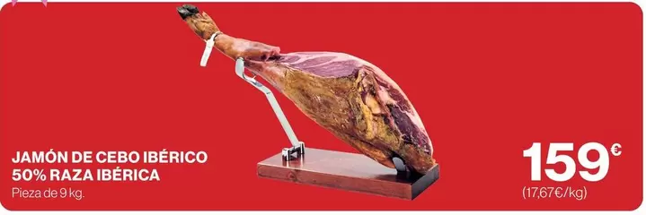 Jamón De Cebo Ibérico 50% Raza Ibérica