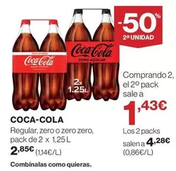 Coca-Cola - Regular, Zero O Zero Zero