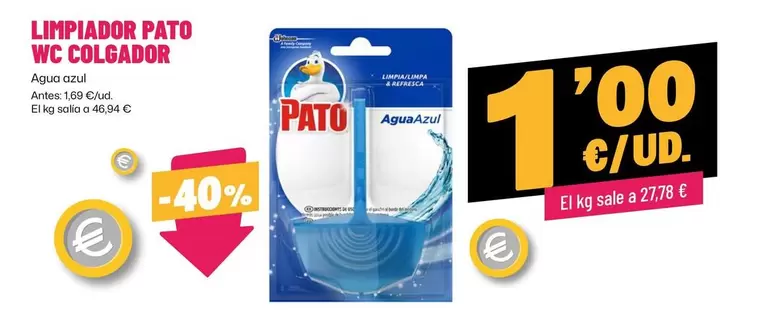 Pato - Limpiador Wc Colgador