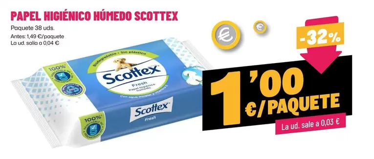 Scottex - Papel Higienico Humedo