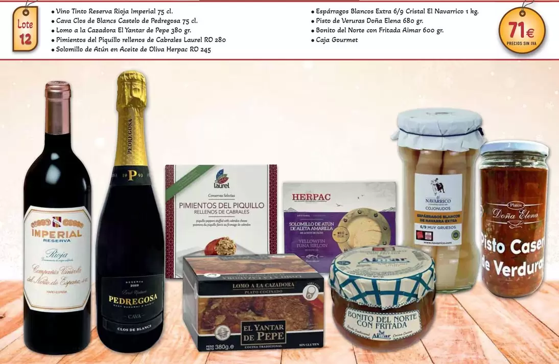 Imperial - Vino Tinto Reserva Rioja 75 Cl