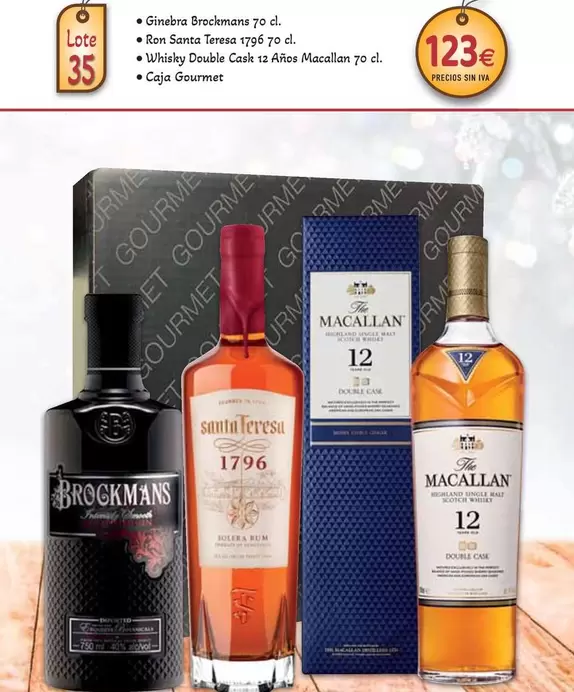 Brockmans - Ginebra  70 Cl
