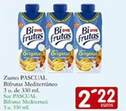 Pascual - Zumo Bifrutas Mediterráneo