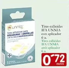 Ifa Unnia - Tiras Callicidas Con Aplicador