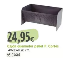 Cajón Quemador Pellet F. Cortes