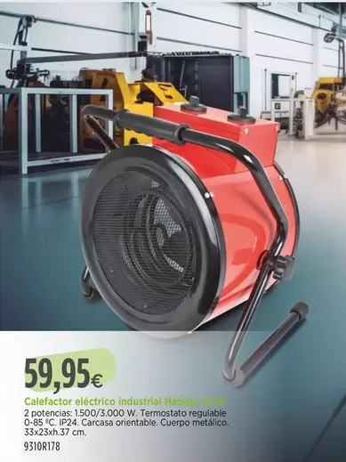 Habitex - Calefafor Eléctrico Industrial