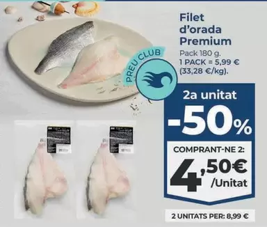 Premium - Filet D'Orada