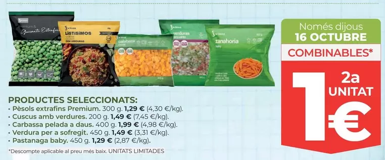 Productes Seleccionados